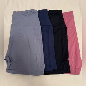 4 New Biker Shorts L/XL